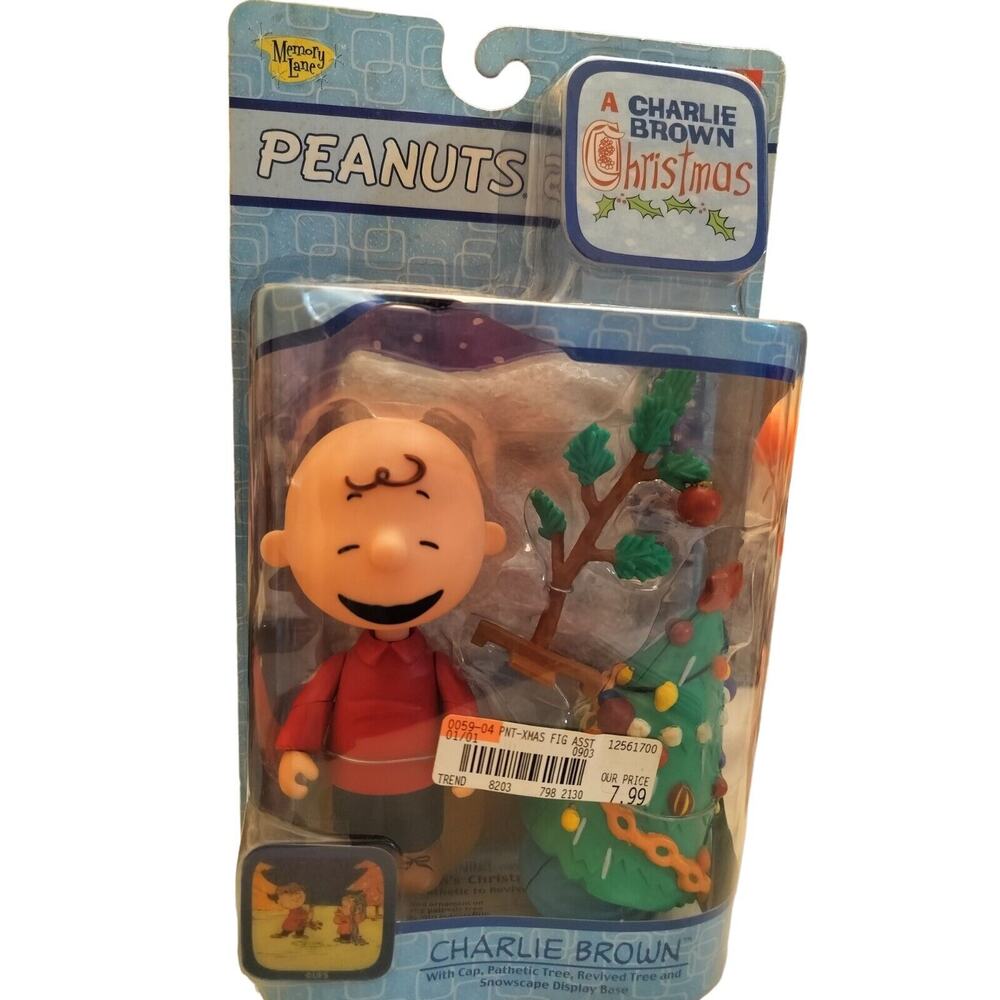 201)Memory Lane 2003 Peanuts A Charlie Brown Christmas Charlie Brown Tree.NIB